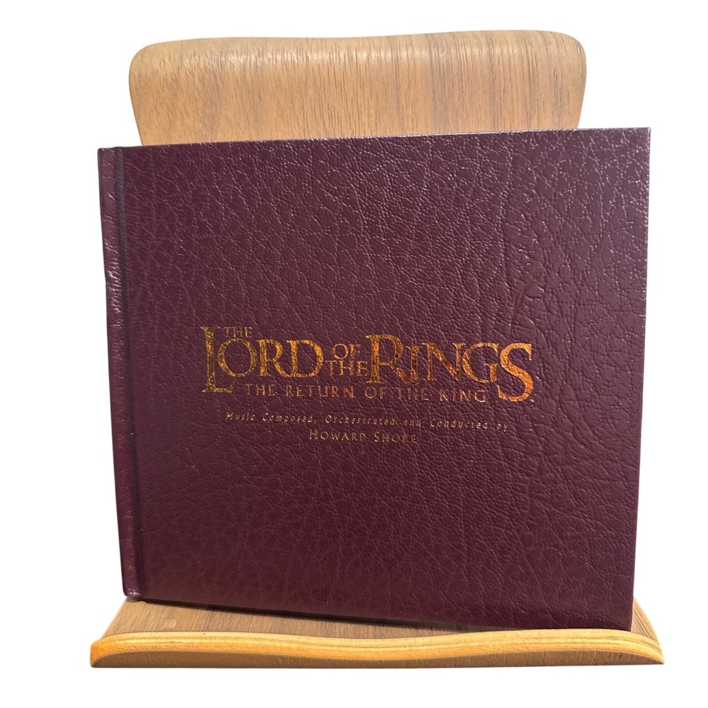 Lord of the Rings Return of the King Limited Edition Soundtrack CD DVD Book Set